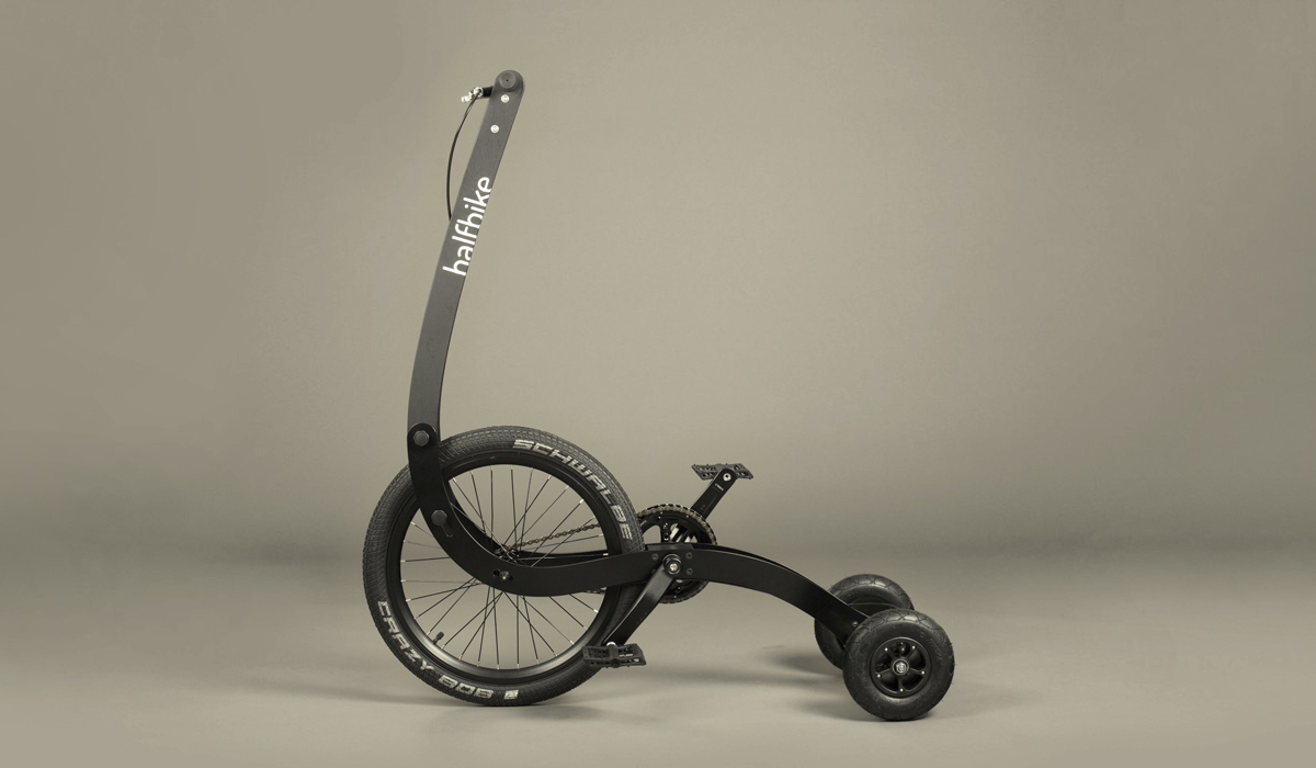 Halfbike | The compact and light stand up bike, anywhere with you 