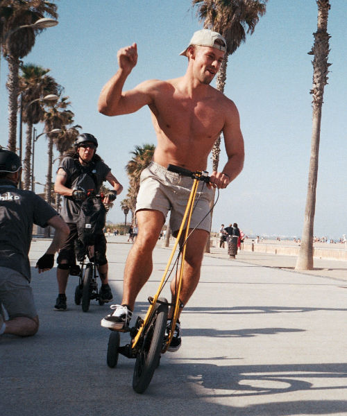 Halfbike Full-body training machine