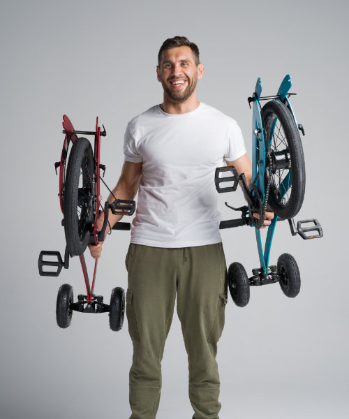 Halfbike Full-body training machine