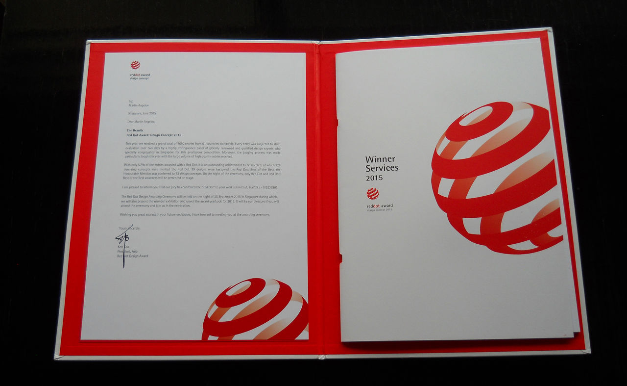 Red Dot Design Award: Mysoda Ruby 2