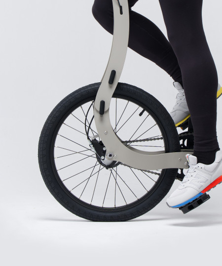 Halfbike Bigger front wheel
