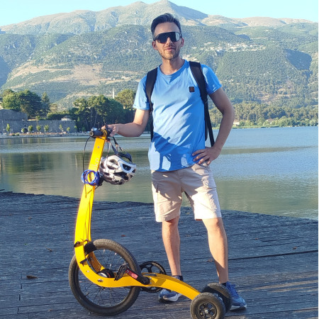 Halfbike That Skiing Feeling, All Year Round